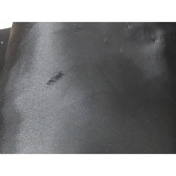 Kellwood Company Black Tiered Ruffle Dress Dark Academia Whimsigoth Size 9 READ - Picture 11 of 12